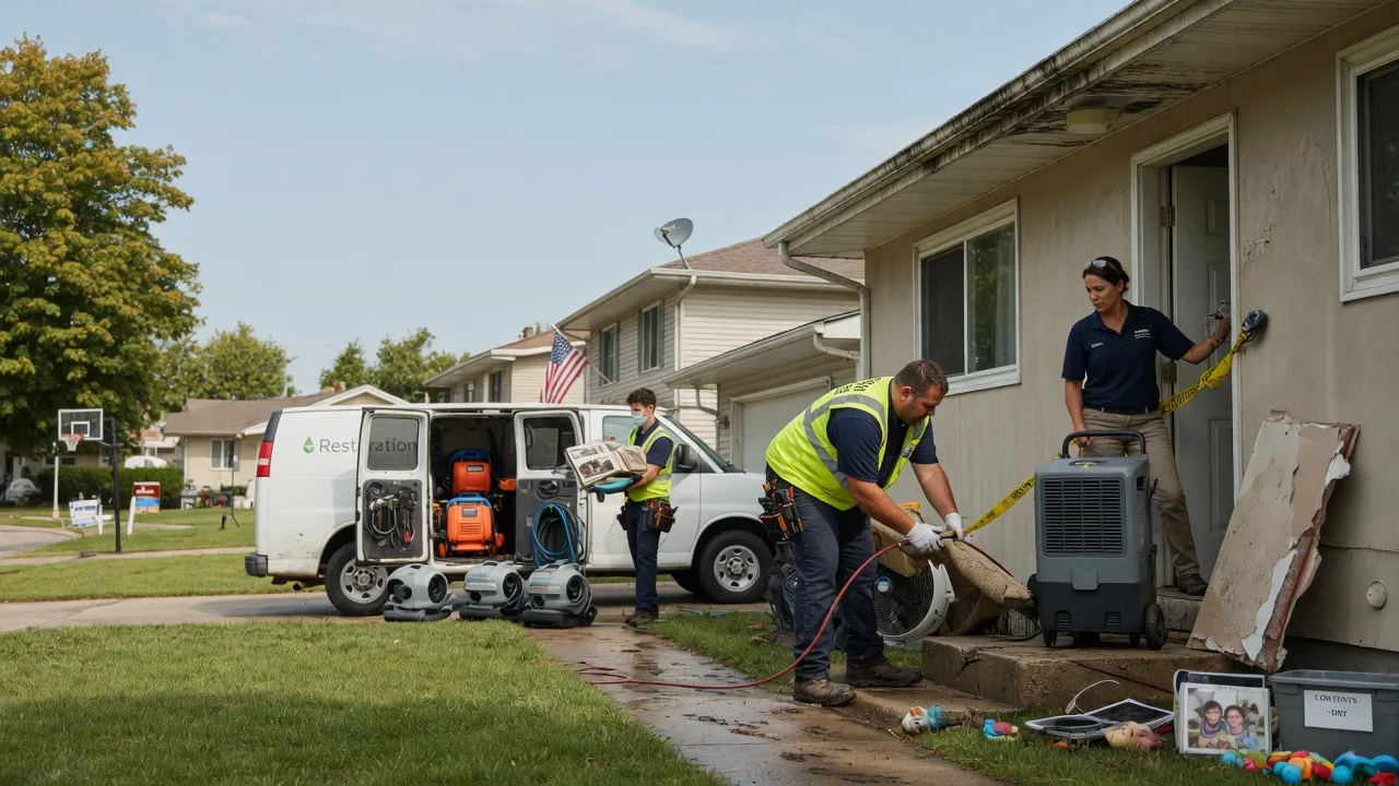 Water Damage Restoration in Southlake, TX near me